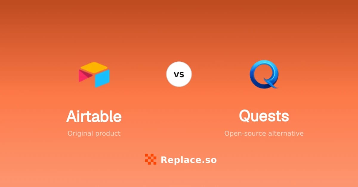 Airtable versus Quests comparison
