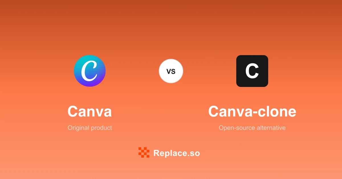 Canva versus Canva-clone comparison