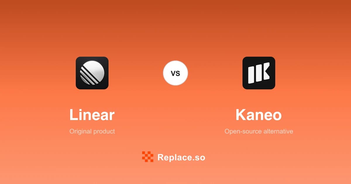 Linear versus Kaneo comparison