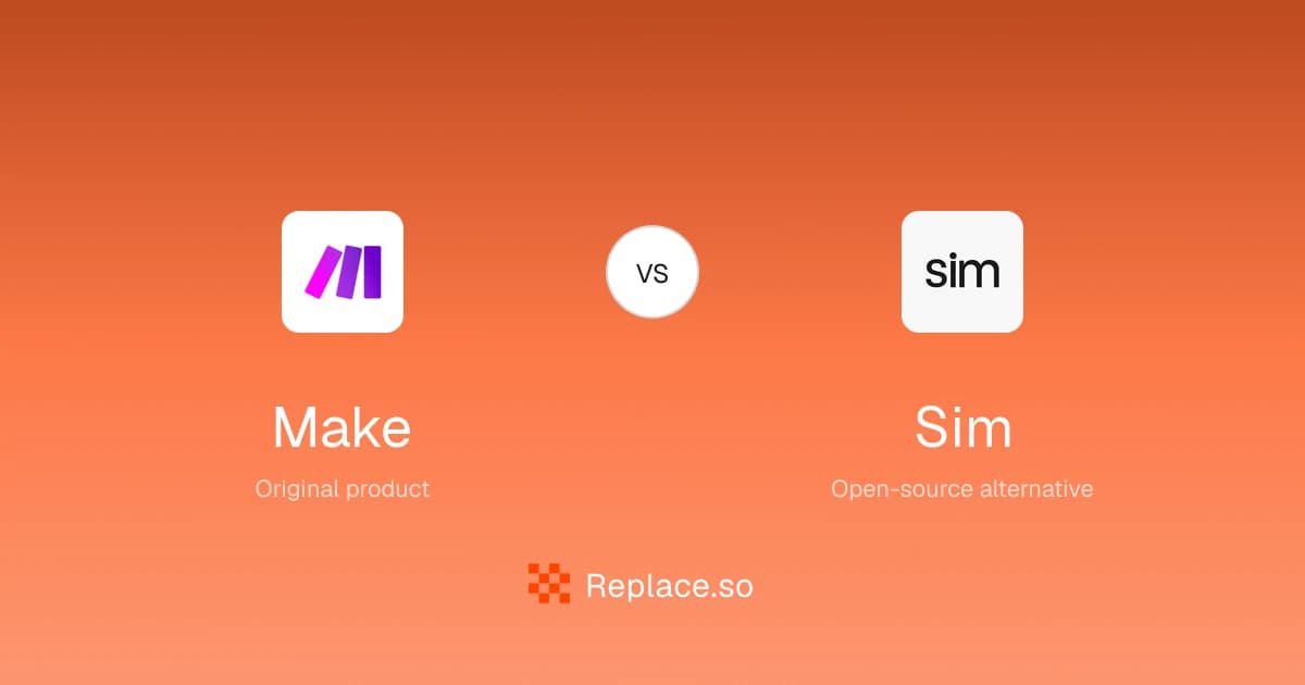 Make versus Sim comparison