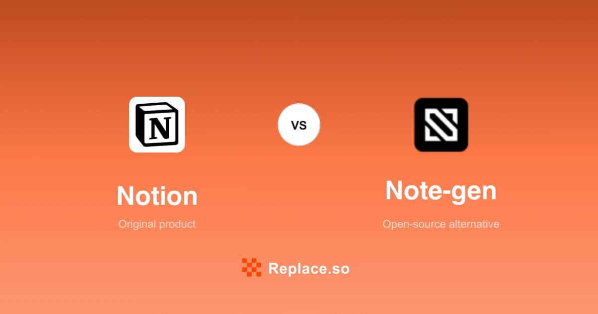 Notion versus Note-gen comparison