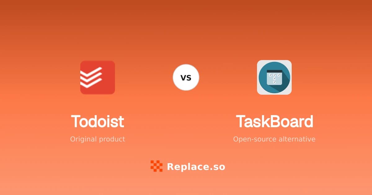 Todoist versus TaskBoard comparison