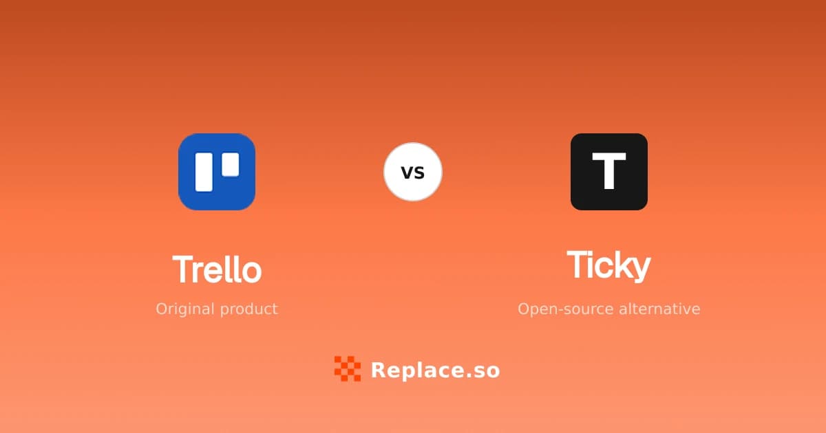 Trello versus Ticky comparison