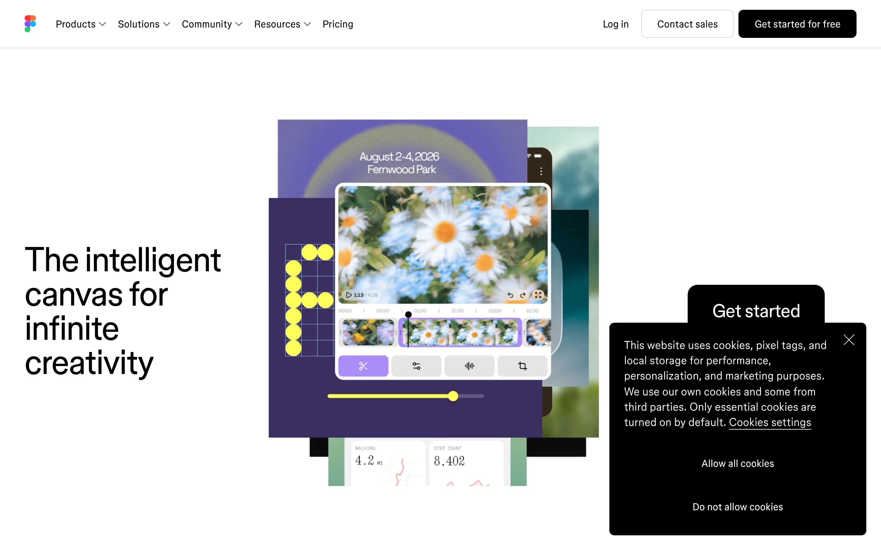 Figma website screenshot