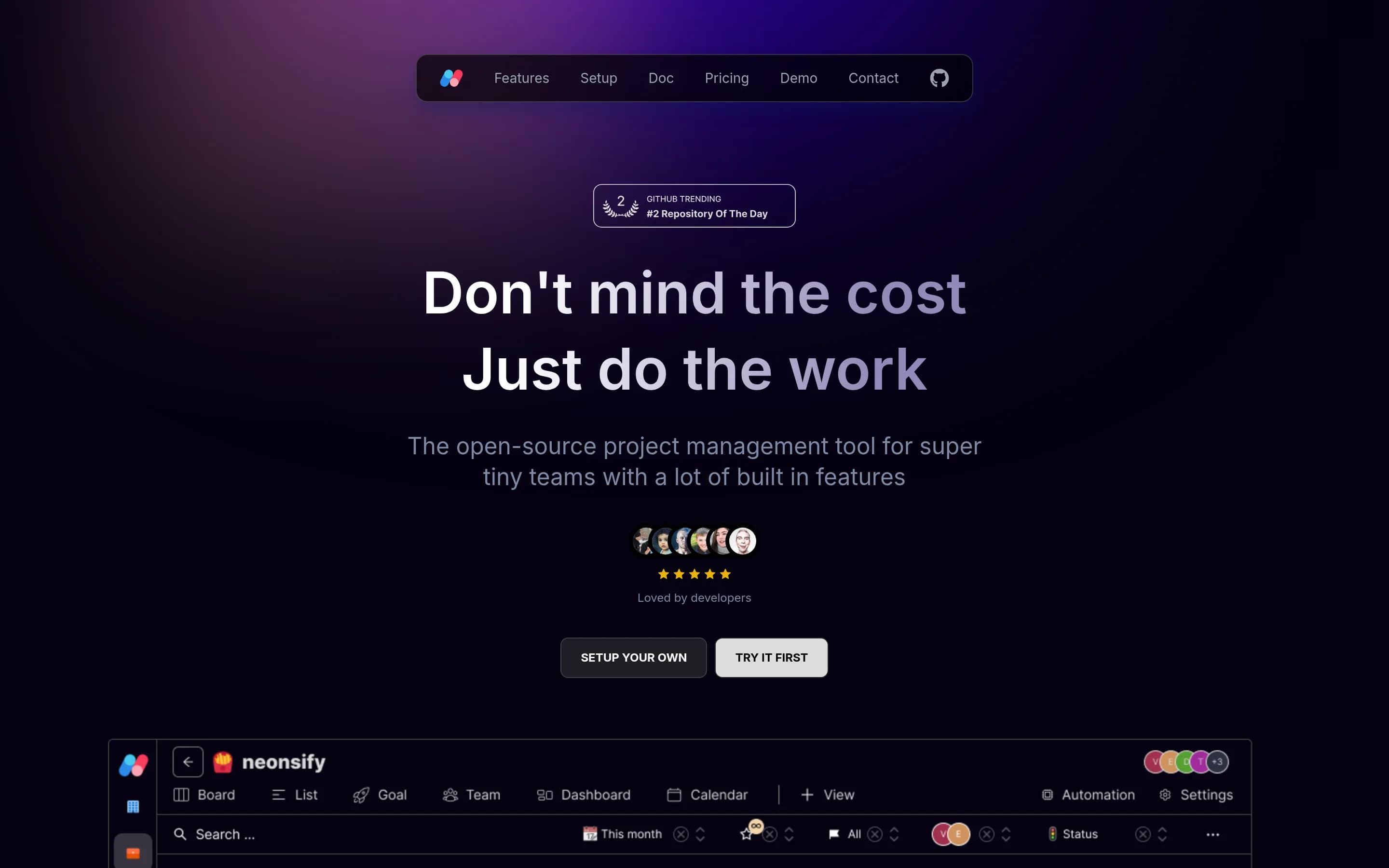 Namviek website screenshot