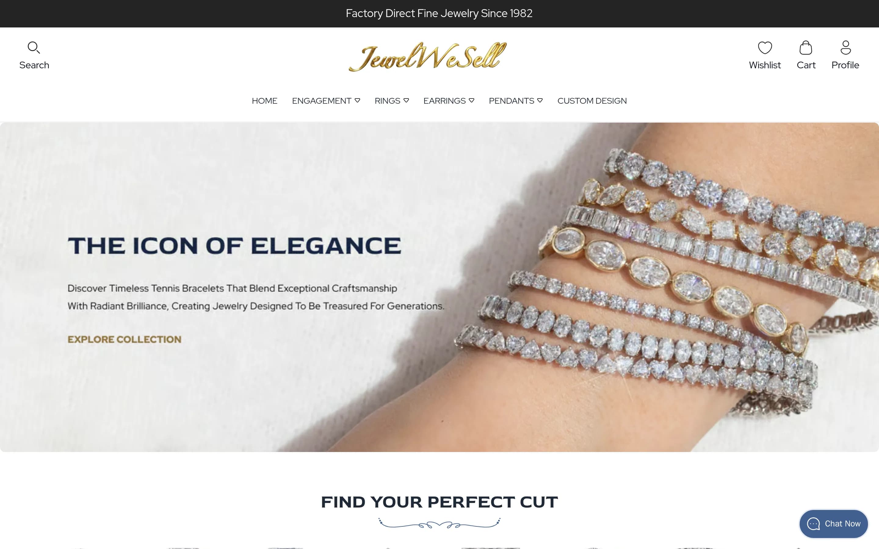Svelte-commerce website screenshot