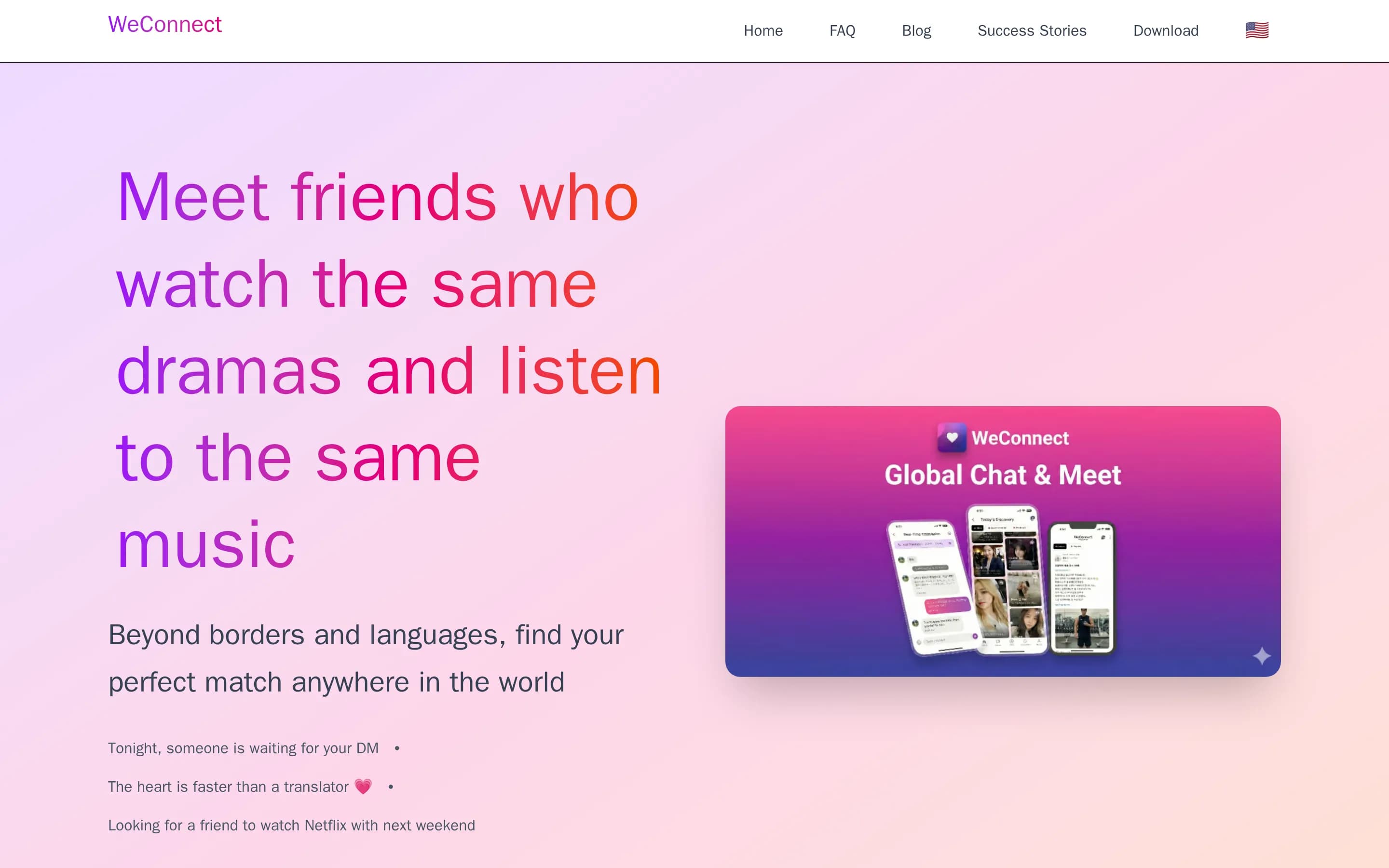 Voice-pro website screenshot