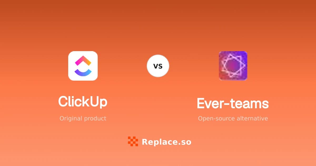 ClickUp versus Ever-teams comparison