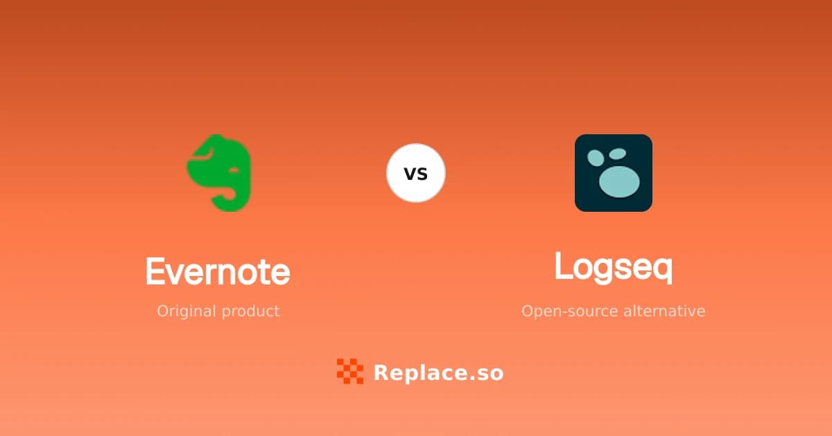 Evernote versus Logseq comparison