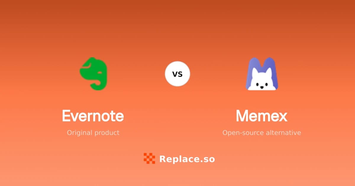 Evernote versus Memex comparison