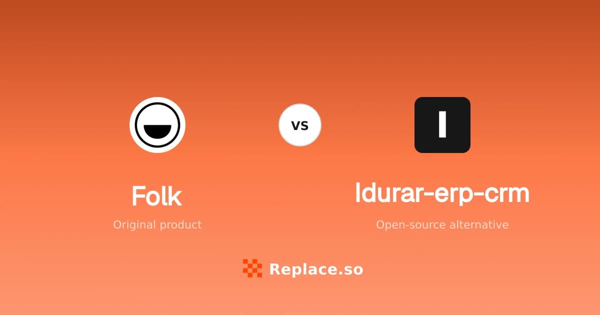 Folk versus Idurar-erp-crm comparison