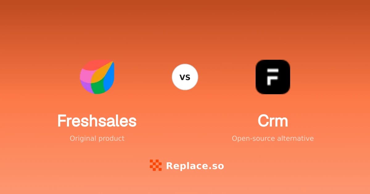 Freshsales versus Crm comparison