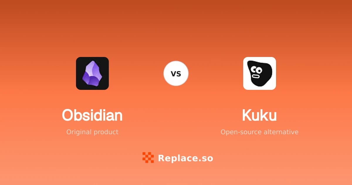 Obsidian versus Kuku comparison
