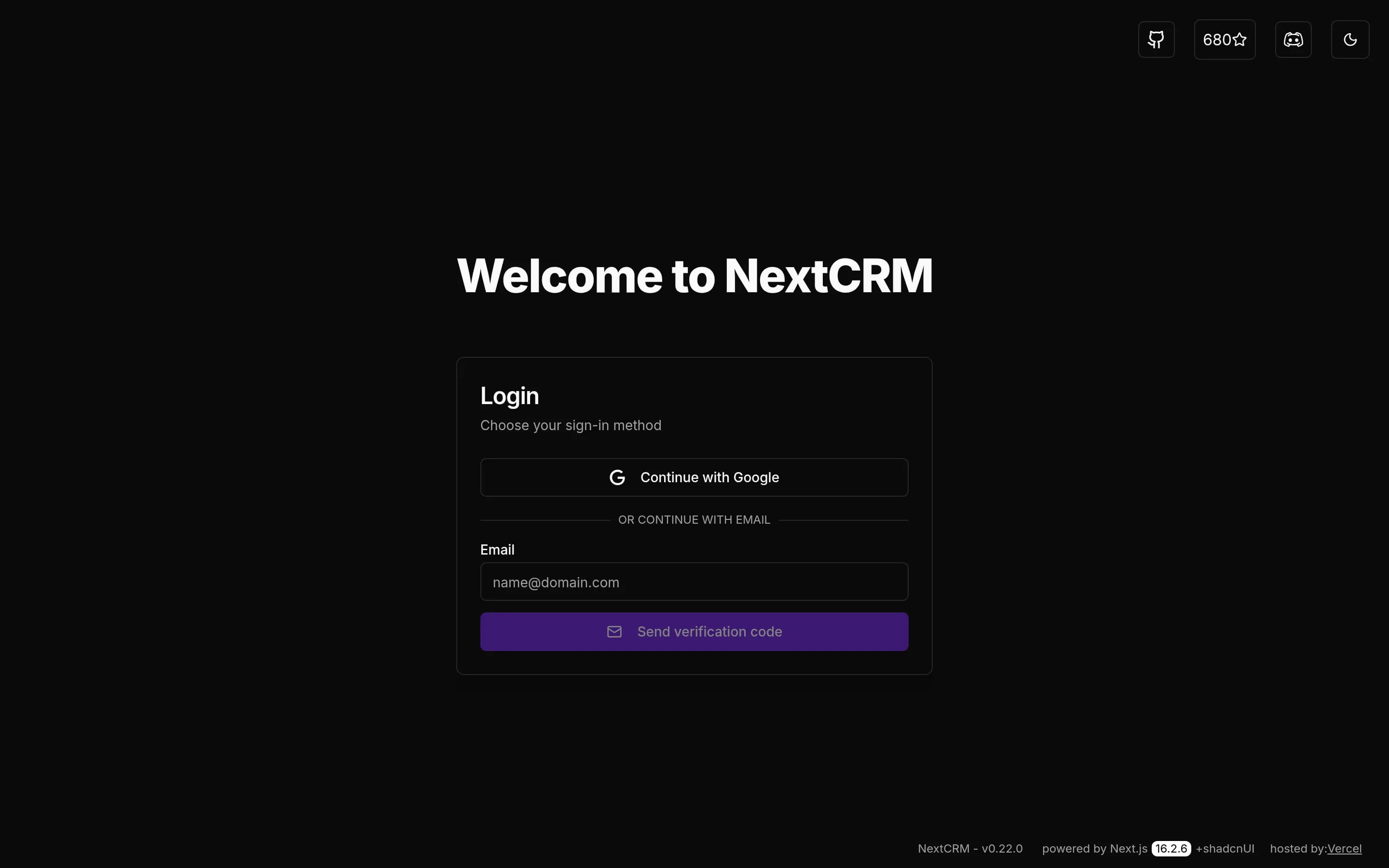 Nextcrm-app website screenshot Nextcrm-app website screenshot